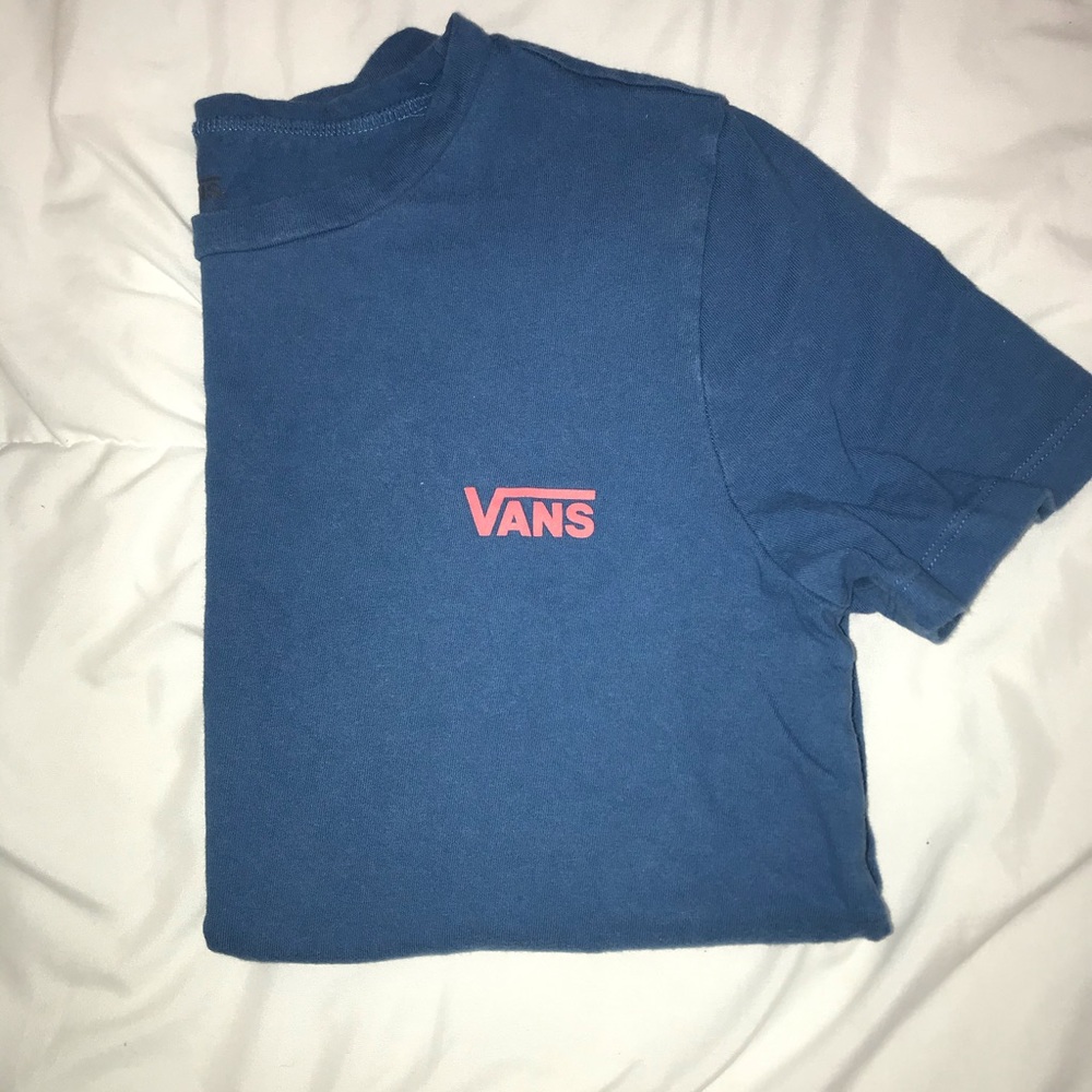 blue vans tee shirt